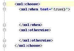 将 xsl:if 转换为 xsl:choose 结果