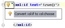 将 xsl:if 转换为 xsl:choose