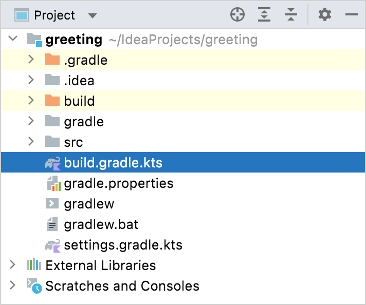 项目结构中的 Build Gradle 脚本