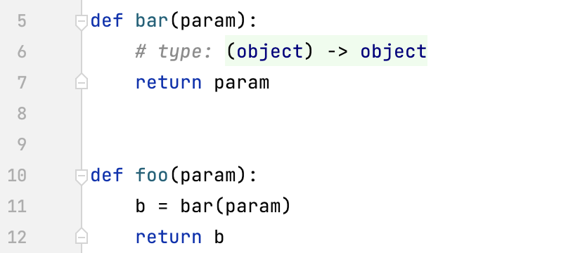 为函数添加类型提示的示例 (Python 2)