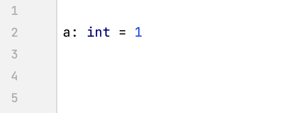 为变量添加类型提示的示例 (Python 3)
