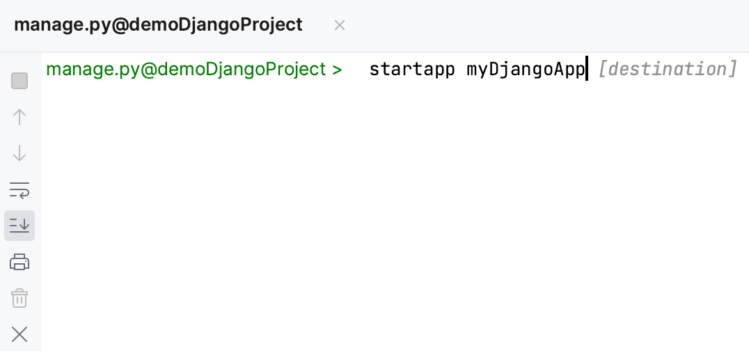 将新的 Django 应用程序添加到项目中