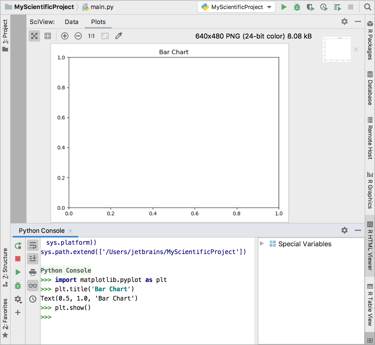 使用 matplotlib 构建图表