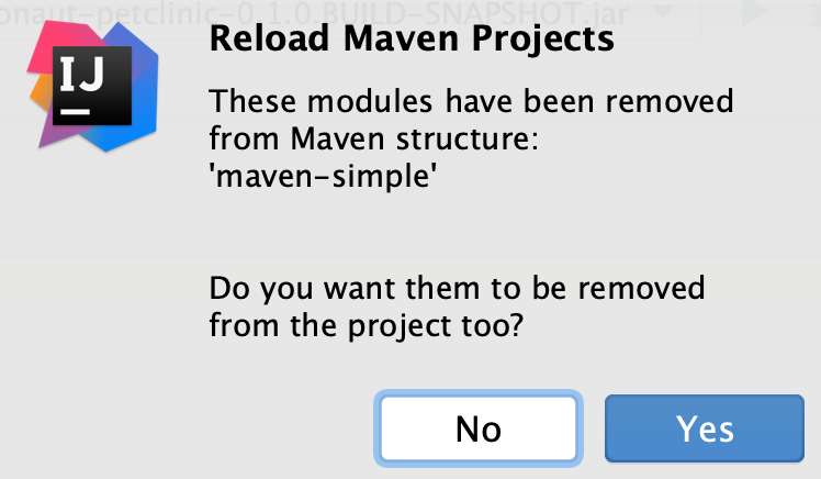 重新加载 Maven 项目
